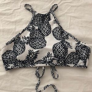 LA hearts bikini top